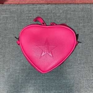 Jeffree star mini pink heart crossbody valentines 2021 mystery box